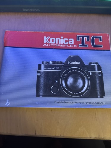 Konica autoreflex camera - konica, tc