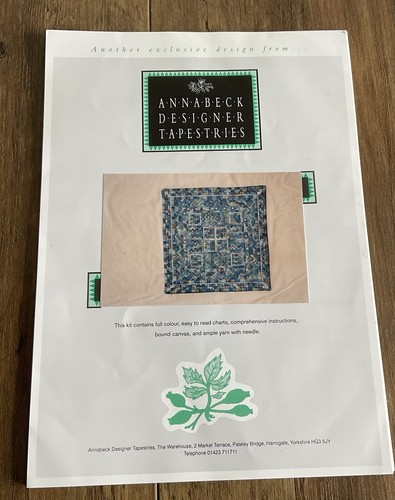 Annabeck tapestry kit opened - annabeck,