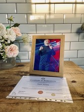 Tom Jones Hand Signed Photo