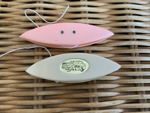 Two vintage plastic - two,