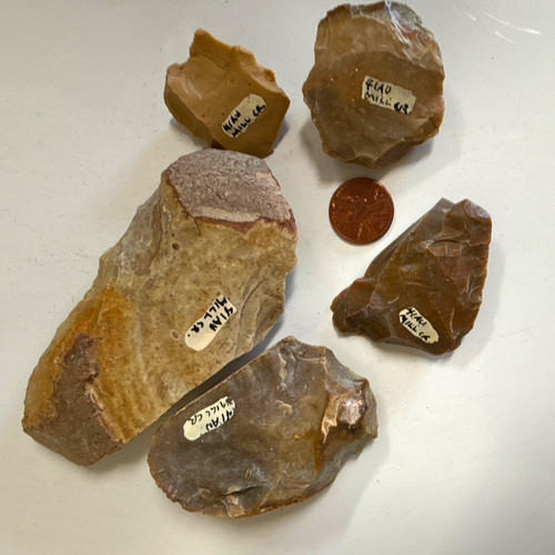 Flint knapping knapped - knapping,