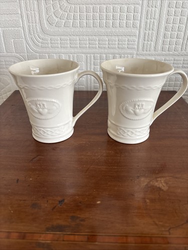 Belleek claddagh set - belleek, 2