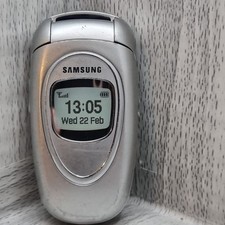 Samsung SGH X460 Small Flip Mobile Phone Unlocked Fully Working Very Rare Vgc