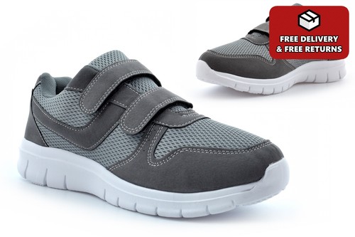 Mens wide fit trainers - fit,