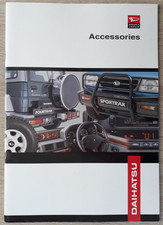 Daihatsu Sportrak & Fourtrak Accessories Brochure 1994