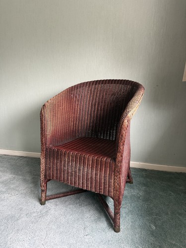 Vintage lloyd loom - arm, chair