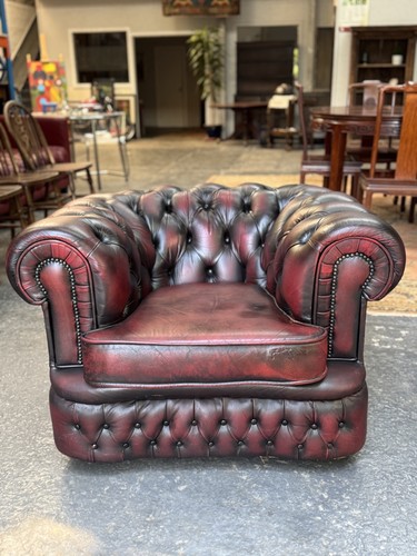 Vintage oxblood red leather - vintage,