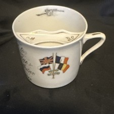 WW1 Moustache Cup HMS COLOSSUS