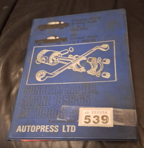 Sunbeam rapier alpine - sunbeam, rapier,
