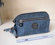Kipling Wash Bag Blue w. 'Pum' Monkey Travel Bag ~super cool, travel with style!