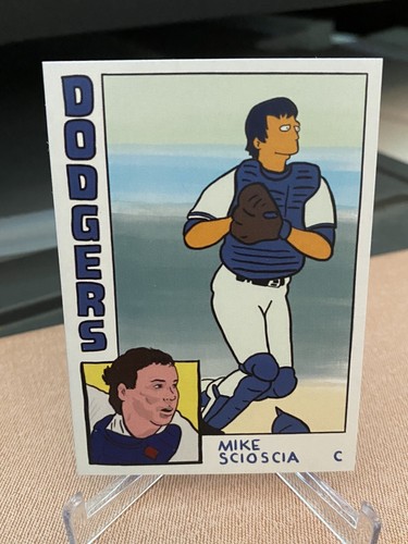 Mike scioscia the simpsons - scioscia, at