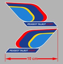 STICKER 2 X PEUGEOT TALBOT 205 SPORT GTI 10cm CAR STICKER PA376