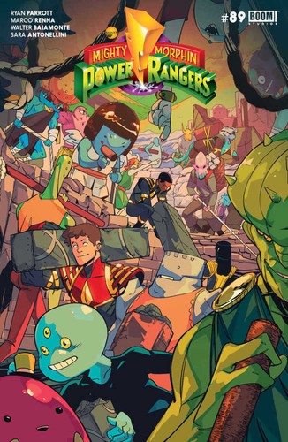 Power rangers cover b - power,