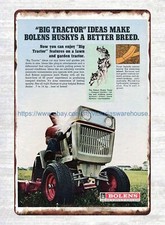 1970 Bolens Lawn Tractor ads tin sign western home decor