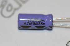 5x 4.7uF 35V Capacitor Radial
