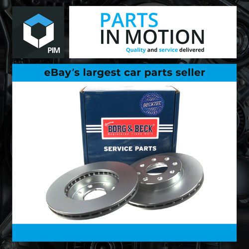 Brake discs pair - discs, vented