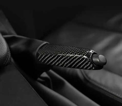 Real carbon fibre handbrake - real,