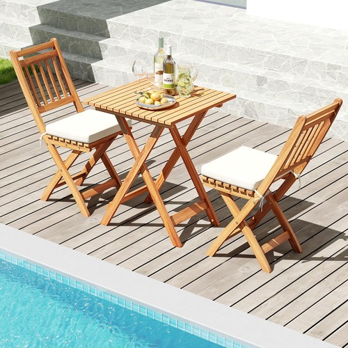Acacia wood outdoor - bistro, set