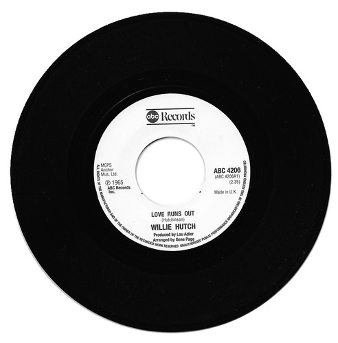 Willie hutch love runs out - love, /