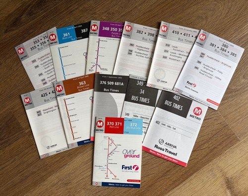 Metro bus timetable - bus,