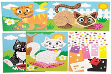 FE398 Cat Mosaic Picture Kits