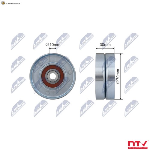 Puller guide pulley ribbed - puller,