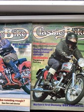 Classic bike magazines x2 May
