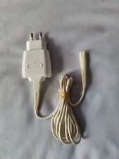 BRAUN 5210 CHARGER ADAPTOR - OUTPUT: 12v-/dc/400mA - WHITE - IN G COND & WORKING