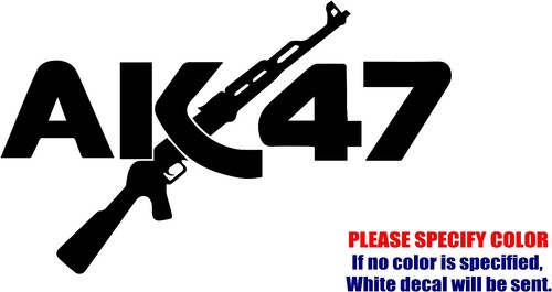 Ak47 gun graphic die cut - ak47,