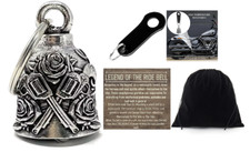 Cowboy Pistols RIDE BELL 4 ALL Harley Dyna Deluxe Bagger Softail Deluxe Biker