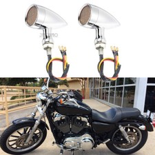 Motorcycle Bullet LED Turn Signal Lights For Harley Sportster XL 1200 883 48 72