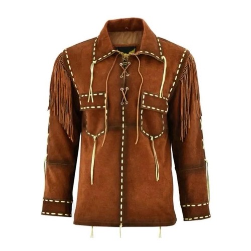 Men western cowboy - men’s, suede
