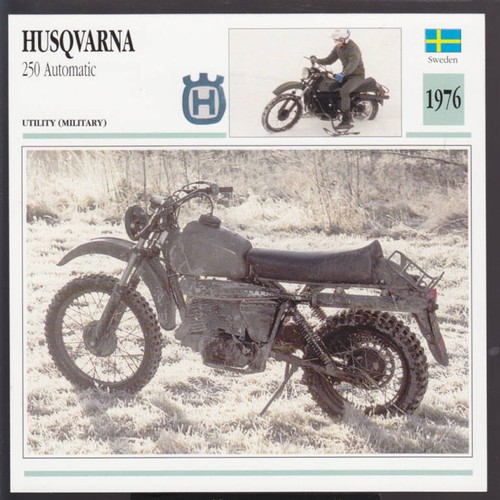 1976 husqvarna 250cc automatic - 1976,