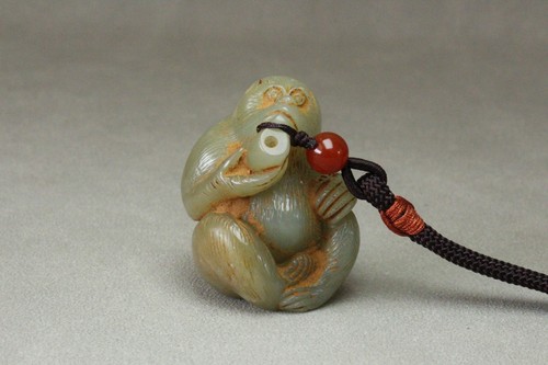 Chinese antique old hetian - old,