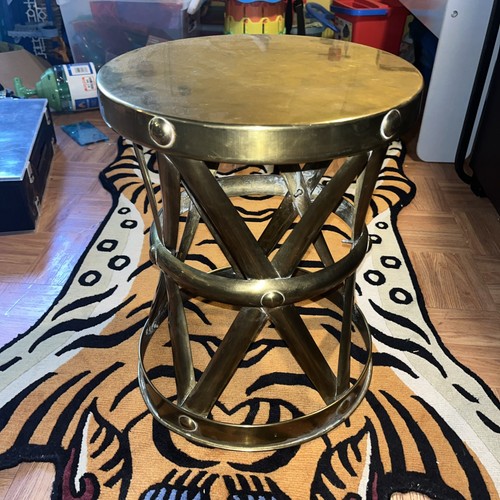 Mid century regency brass - mid,