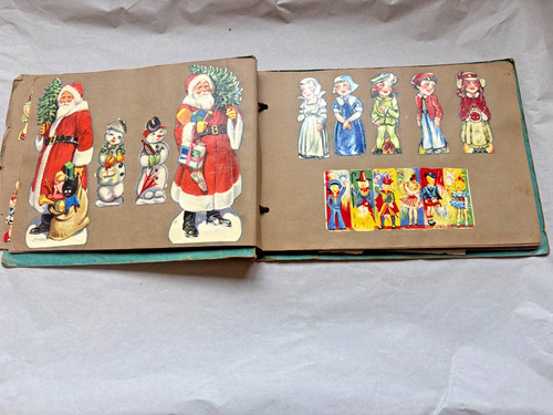 Vintage 1948 scrap book - 1948, book,
