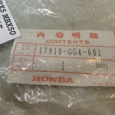 Genuine honda mbx50 throttle - genuine,