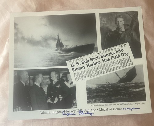 Wwii admiral eugene fluckey - admiral,
