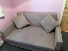 Debenhams 2 seater light brown