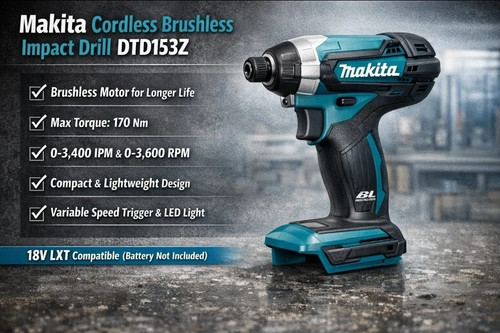 Makita dtd153z 18v lxt - makita,