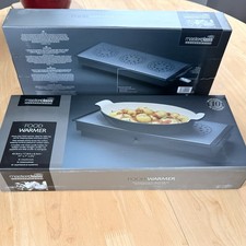 Masterclass Triple Table-Top Tea Candles Warmer for Food and Plate