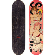 Supreme Girls Skateboard Red