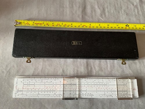 Slide rule - rule.,