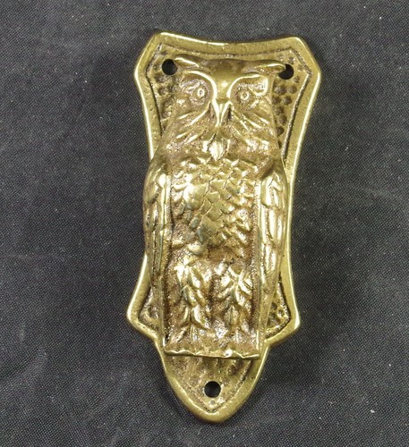 Owl character door knocker - character,