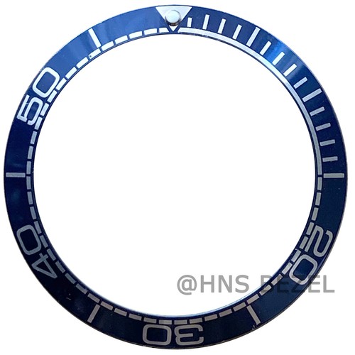 Blue bezel insert for omega - insert,