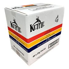 Kettle Hand Cooked Potato Chips Take Home Variety Box, 48 x 25g