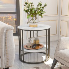 XXL Large Round Marble Coffee