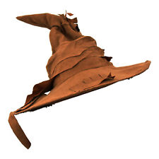 BROWN WIZARD HAT ADULTS WITCH WIZARD FANCY DRESS MAGIC FANTASY BOOK FILM LOT
