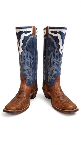 Boulet men leather cowboy - leather,