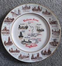 Western Area Coalfields Colliery memorabilia plate 